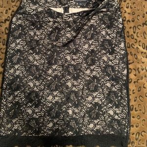 The Limited lace skirt